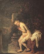 Susanna and the Elders (mk33) Rembrandt